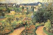 Camille Pissarro Lush garden Germany oil painting reproduction